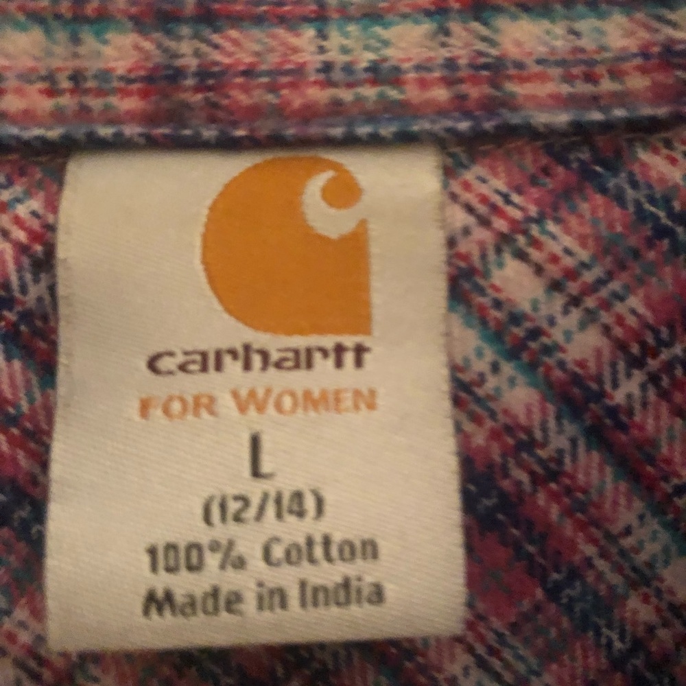 Carhartt flannel shirt